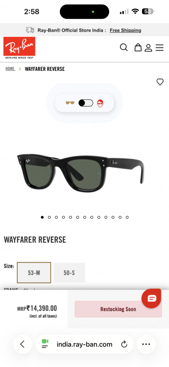 RAYBAN SUNGLASSES